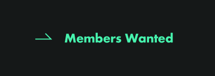 Members Wanted